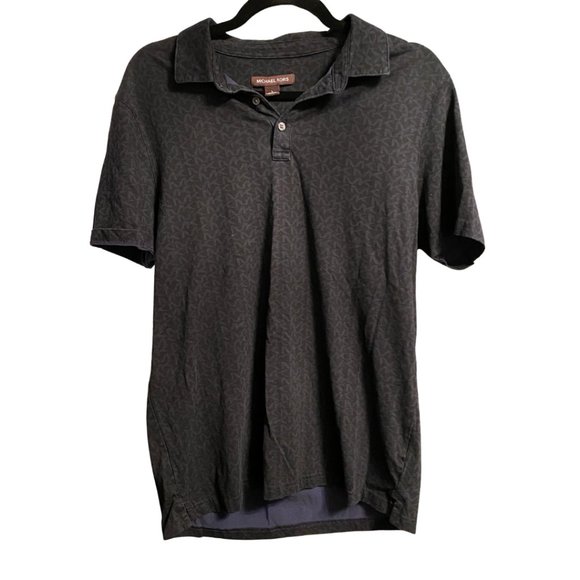 Michael Kors Logo Mens Light Blue Polo Shirt main image 1